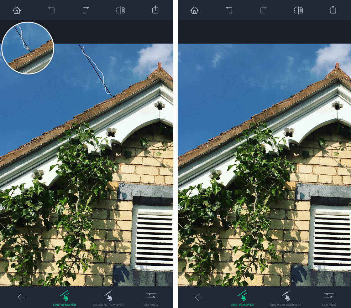 Удаление объектов с фото приложение на андроид